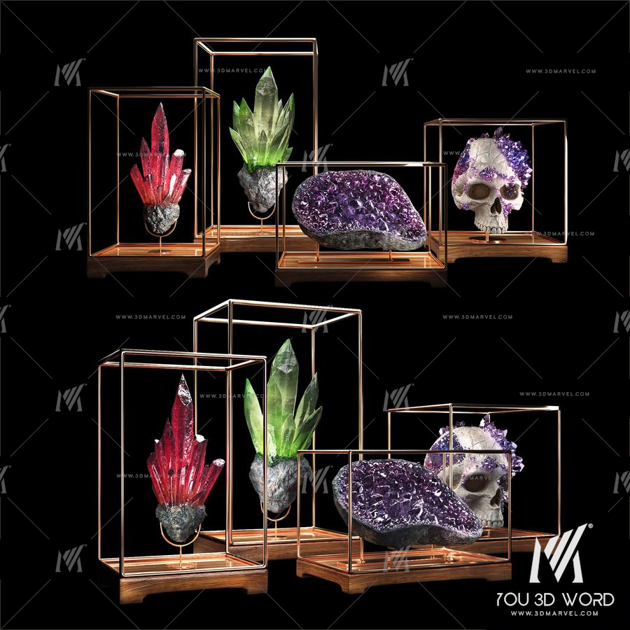 decorative mineral stones